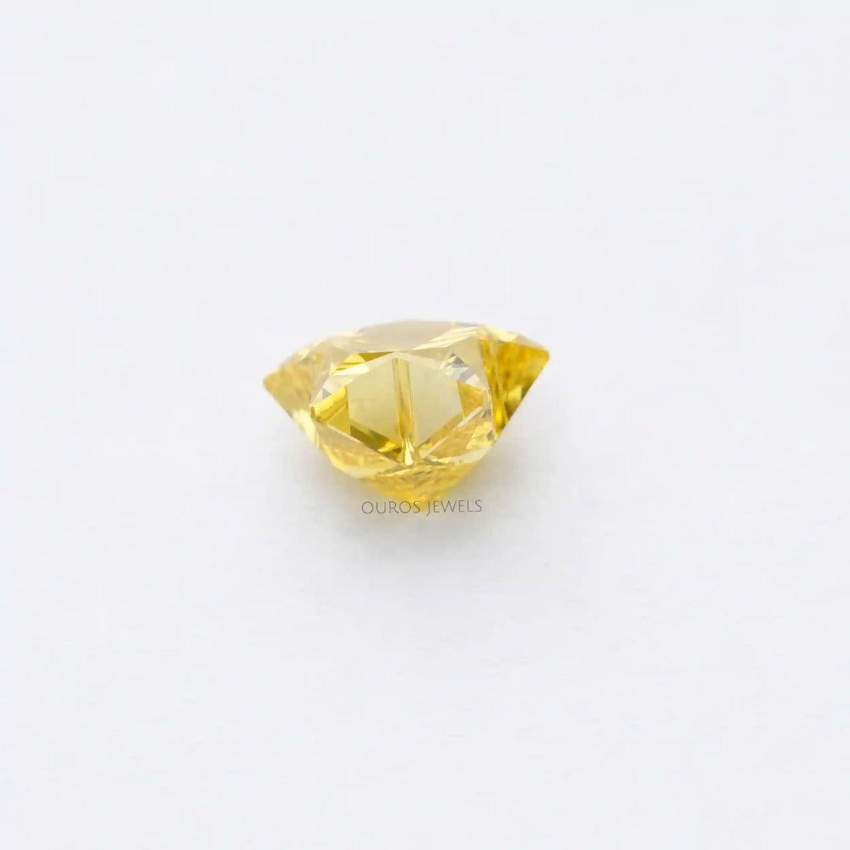 Fancy Yellow Star Cut Lab Grown Diamond