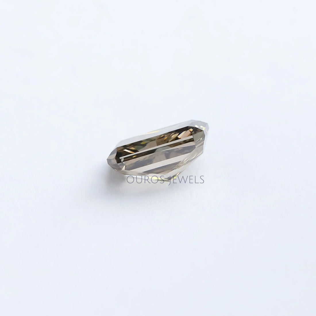 1.65 Carat Olive Radiant Cut Lab Grown Diamond
